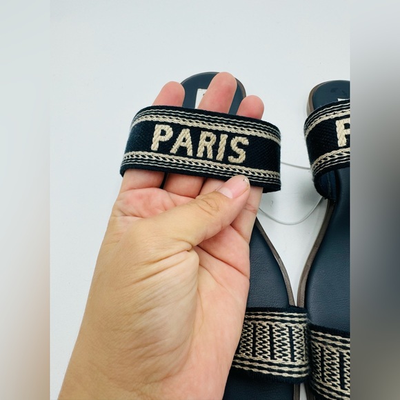 STEVE MADDEN NAVY PARIS Vakaction SLIDE SANDALS NEW 10 - Picture 6 of 7